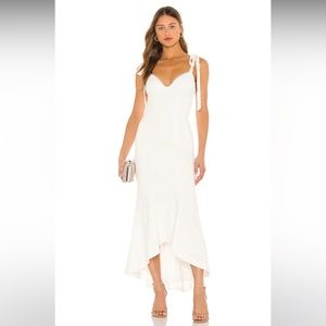 Majorelle White MIDI Dress from Revolve